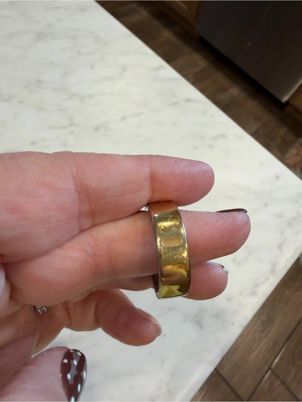 Oura Gold size 11 ring.